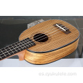 Ukelele con diseño de cubo de piña